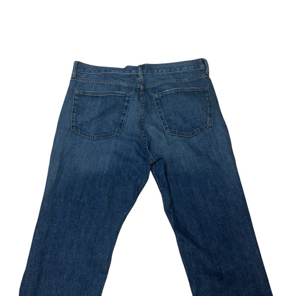 Everlane Men's Size 32 x 30 The Summer Jean Straight Leg Dark Wash Classic - Picture 6 of 6